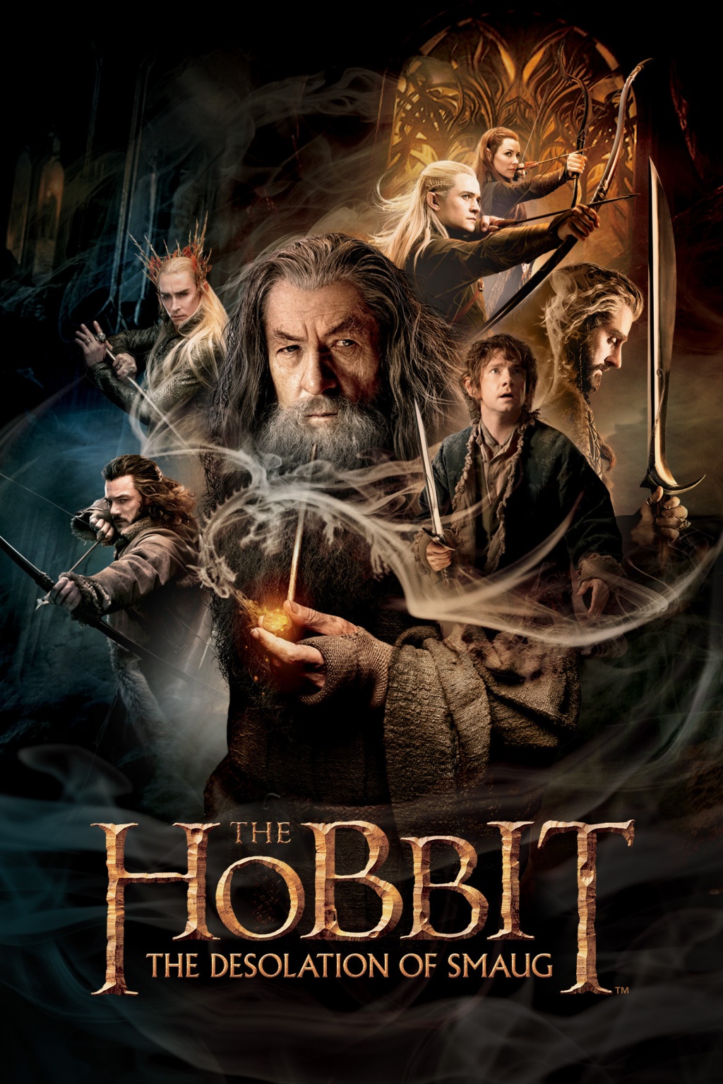 The Hobbit: The Desolation of Smaug, not as good as the first and certainly not as good as LOTR